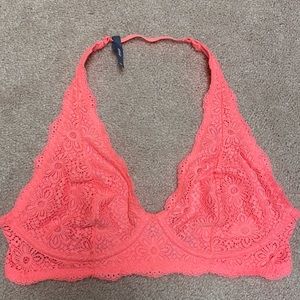 Aerie Unlined Plunge Halter Bra